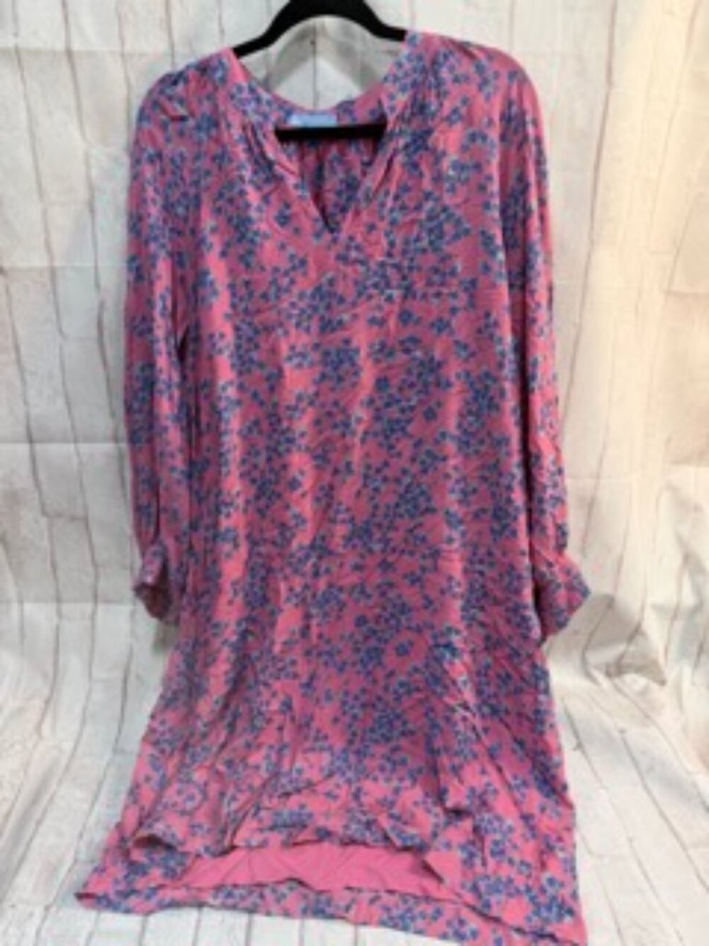 XXL Draper James Pink Floral Dress Midi Length